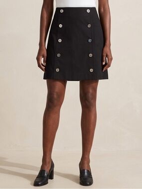Michael Kors Double-Breasted Sailor Mini Skirt | Size 4